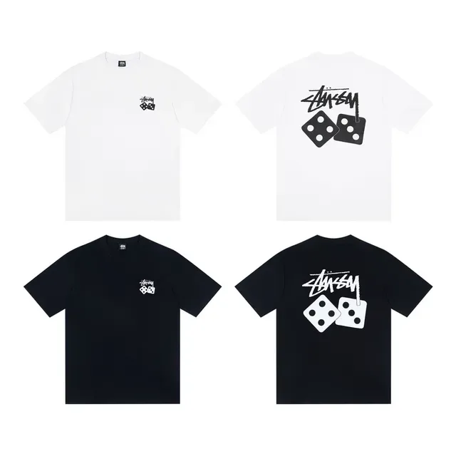 تي شيرت Stussy بطبعة النرد 2