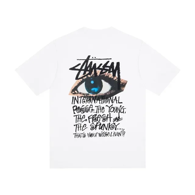 Stussy International Reggae Eye গ্রাফিক টি-শার্ট 2