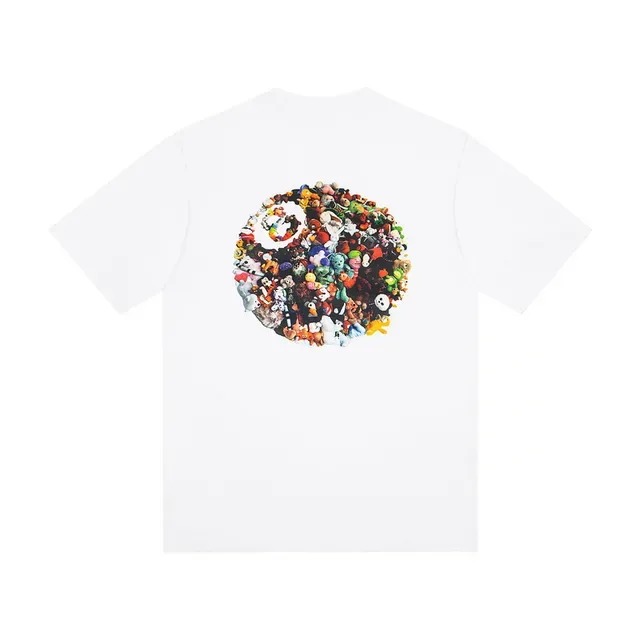 Stussy Stock Logo ग्राफिक टी-शर्ट 3