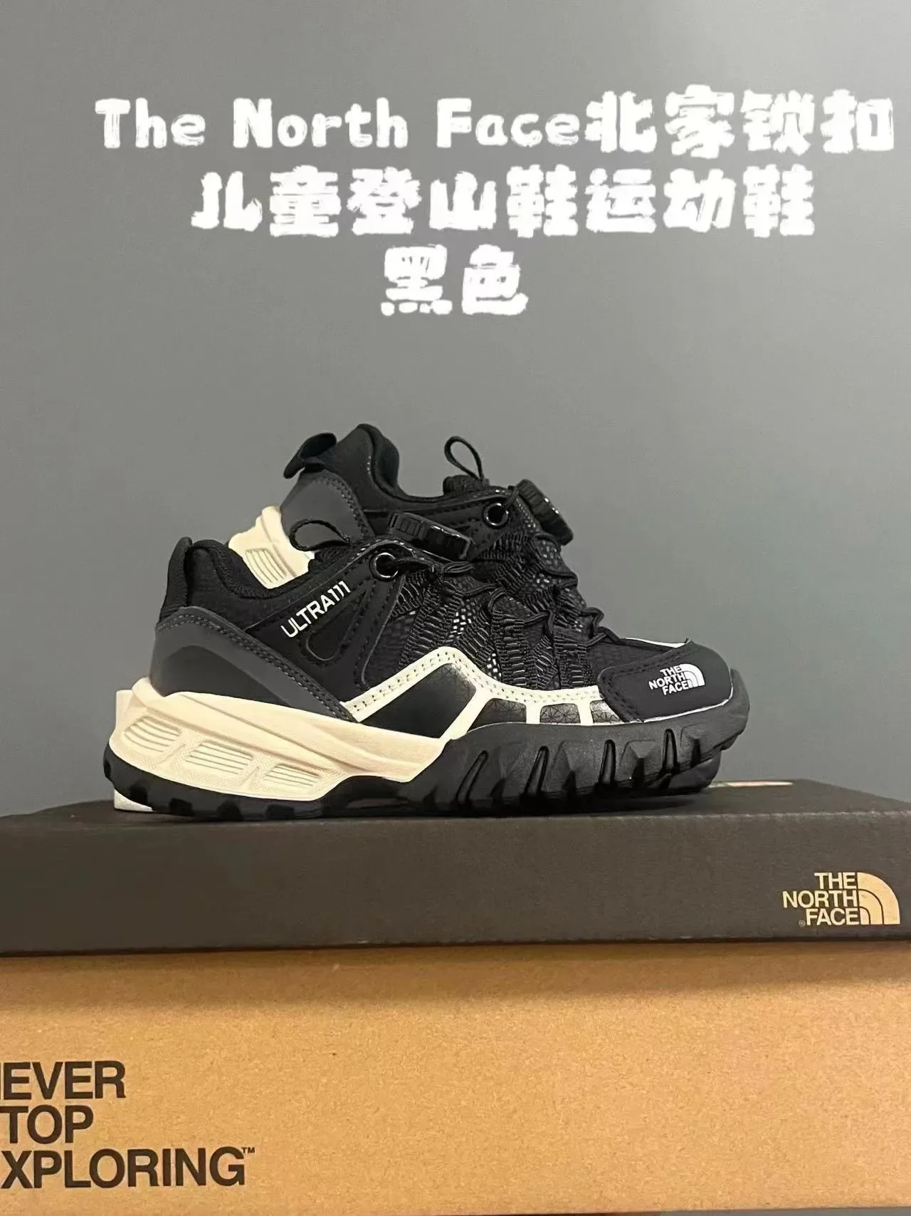 The North Face Sneakers Lifestyle Rose Beige à Semelle Chunky, Tige en Mesh-Synthétique à Couches 2