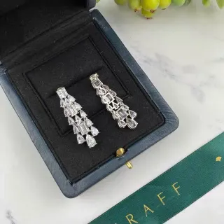 Tiffany & Co. लहराती बहु-कट ड्रॉप ईयरिंग्स