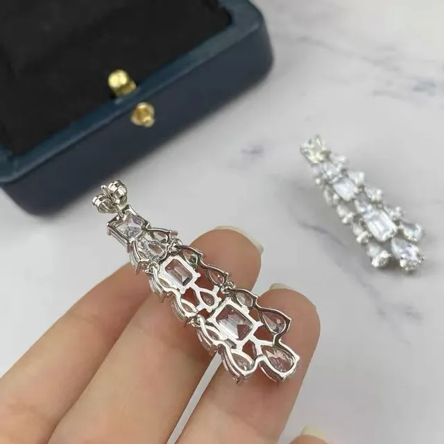 Tiffany & Co. Boucles d'oreilles cascade multi-coupe 3