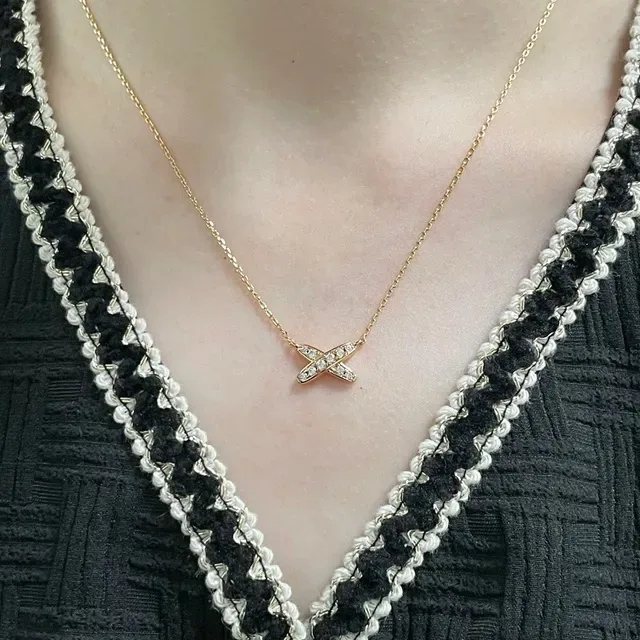 Tiffany & Co. Return to Tiffany X Pavé Pendant Necklace 9