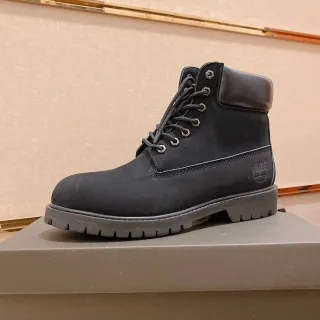 Timberland Premium 6-Inch Black Nubuck Work Boot