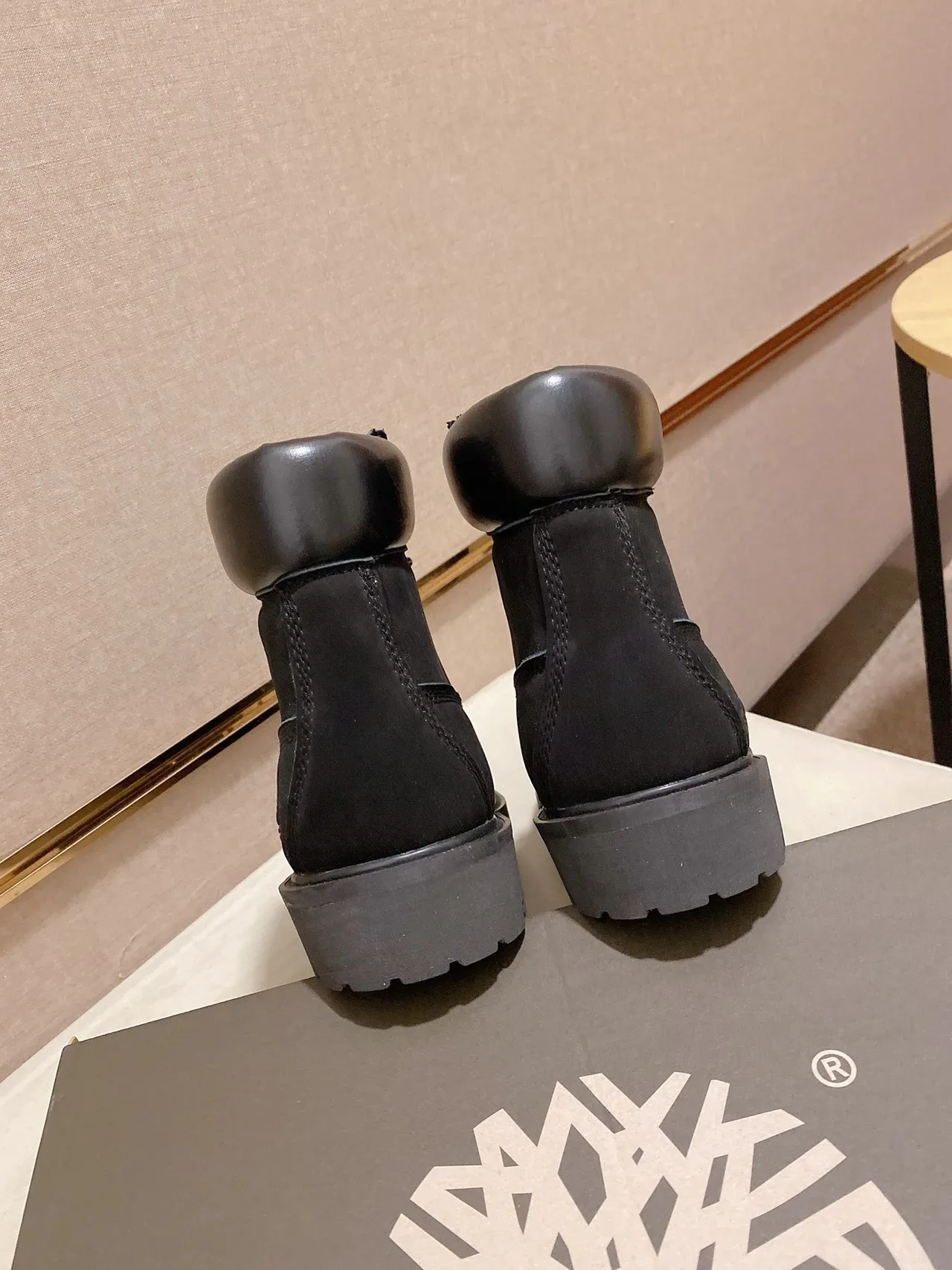 Timberland Premium 6-Inch Black Nubuck Work Boot 3