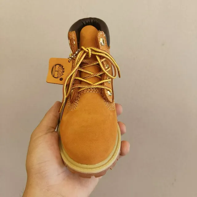 Timberland Premium 6-Inch Marron Beige Nubuck Supérieur Couture Contraste Bottes de Travail 6