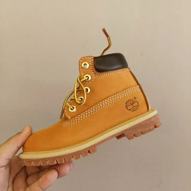 Timberland Premium 6-Inch Marron Beige Nubuck Supérieur Couture Contraste Bottes de Travail 7