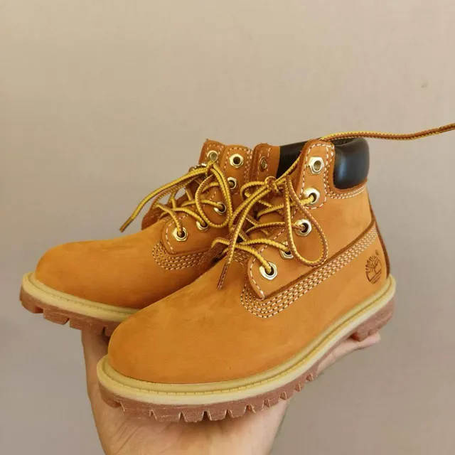 Timberland Premium 6-Inch Marron Beige Nubuck Supérieur Couture Contraste Bottes de Travail 8
