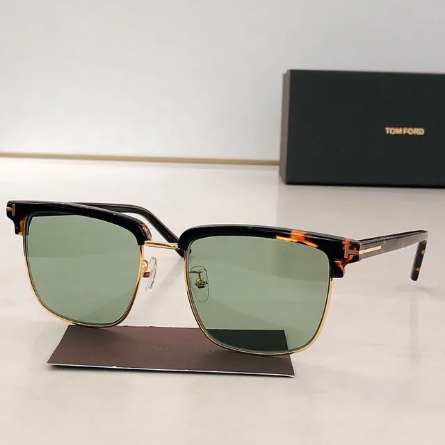 Tom Ford Harper Black and Silver Gradient Sunglasses 7