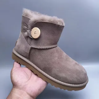UGG Classic Mini Button Taupe 雪靴