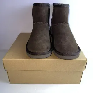 UGG Classic Short Brown Suede Snow Boots