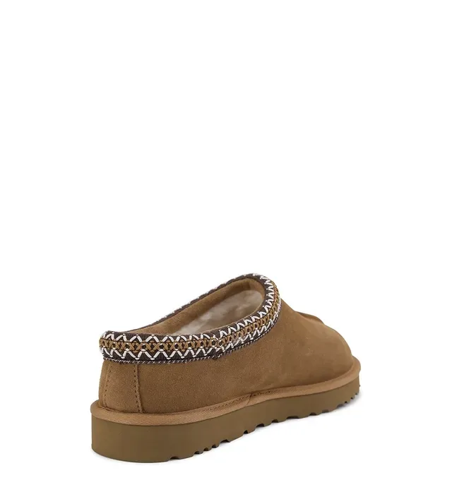 UGG Tasman ব্রাউন বিজ স্যুড উপর বুনা ট্রিম ক্যাজুয়াল জুতা 4