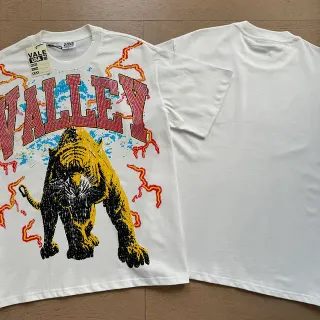 Vale Forever Valley Tiger Graphic Print White T-Shirt