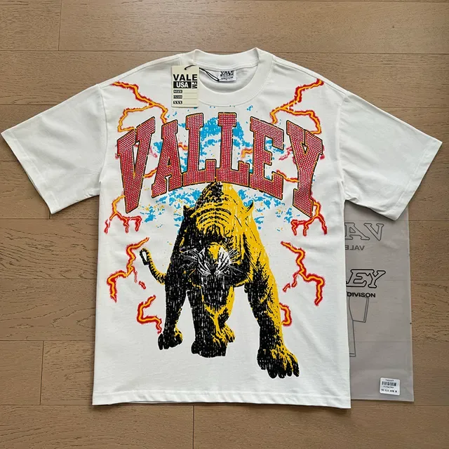 Vale Forever Valley Tiger Graphic Print White T-Shirt 4