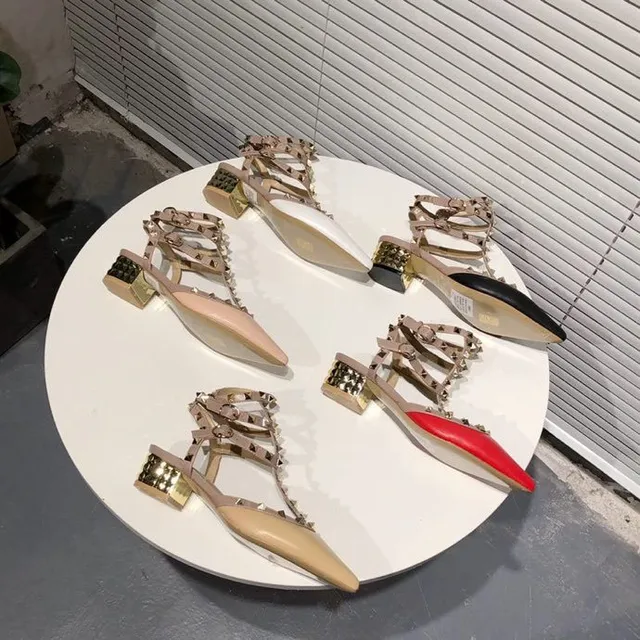 Valentino Rockstud White Studded Multi-Strap Pump 3