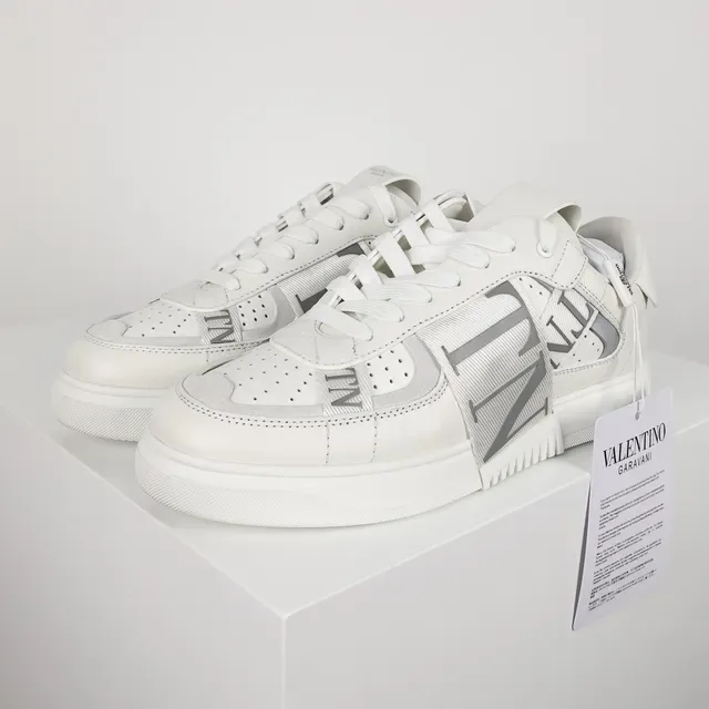 Valentino VLTN Zapatillas Lifestyle Blancas y Grises 2