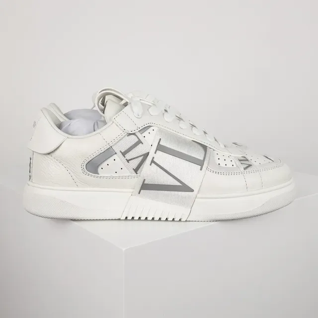 Valentino VLTN Zapatillas Lifestyle Blancas y Grises 3