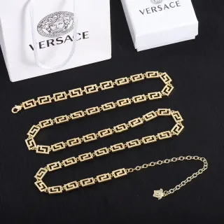 Versace Greca Odissea 金色希腊键链条项链