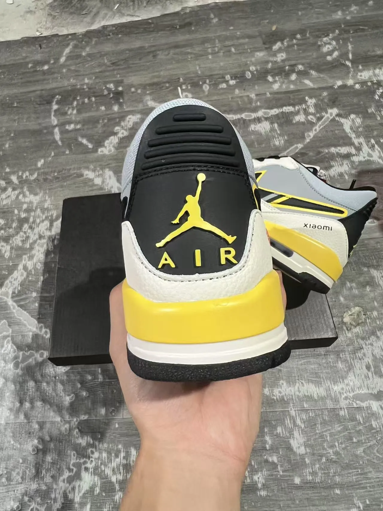 Xiaomi White Yellow Layered Synthetic/mesh Upper Visible Air Unit Sneakers 8