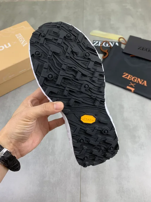 Zegna Norda Tênis Lifestyle Branco Marrom Cinza 3