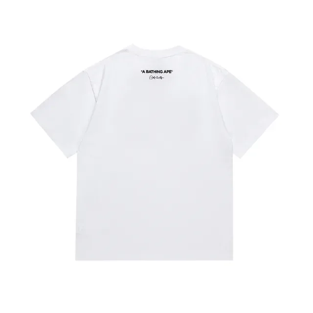 A Bathing Ape ABC Camo Ape Head Graphic Black T-Shirt 6