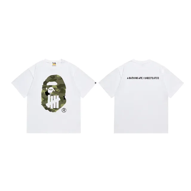 Camiseta negra A Bathing Ape ABC Camo Five Bars 4