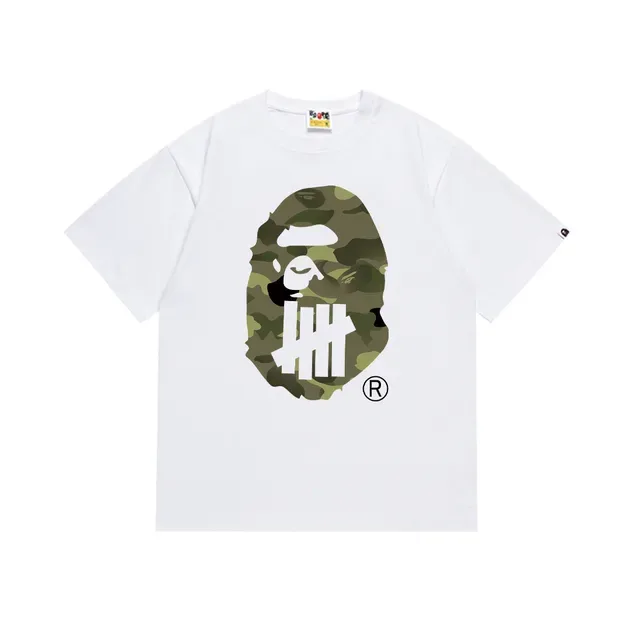 Camiseta negra A Bathing Ape ABC Camo Five Bars 7