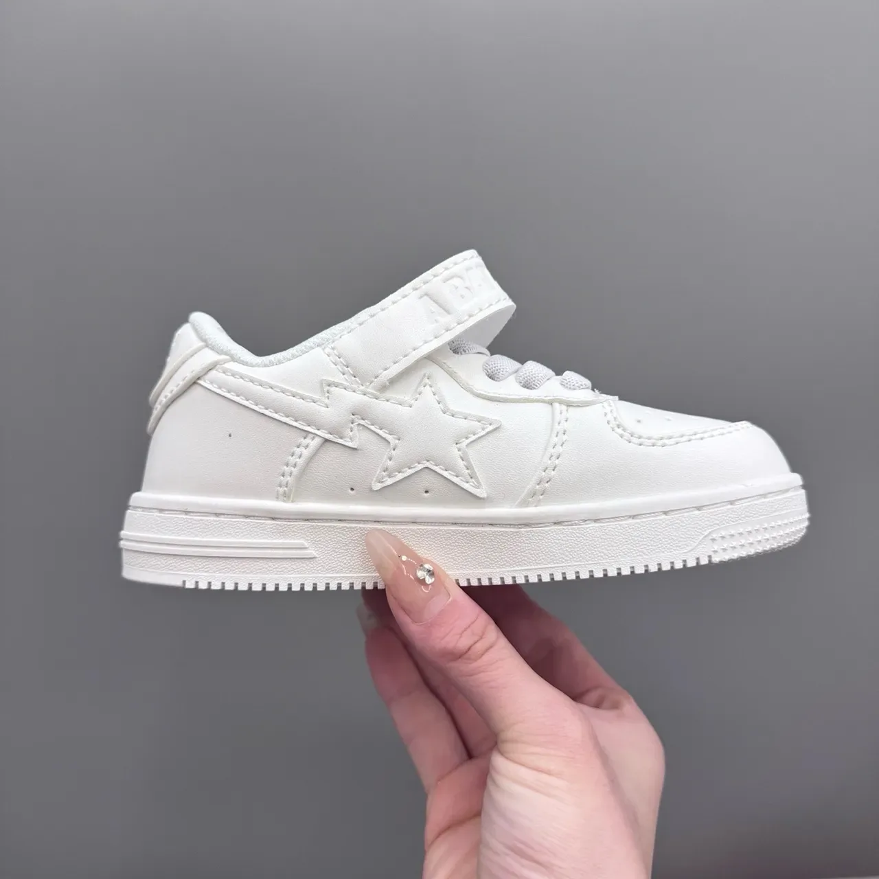 A Bathing Ape BAPE STA Black White Lifestyle Sneakers 21