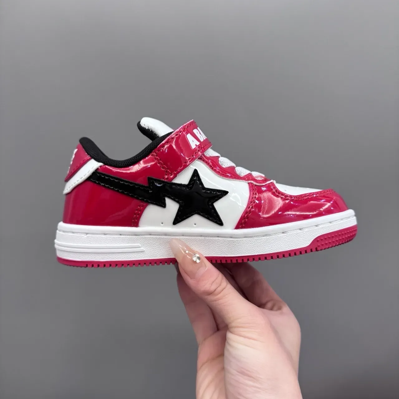 A Bathing Ape BAPE STA हरी लाल स्टार लाइफस्टाइल स्नीकर 11