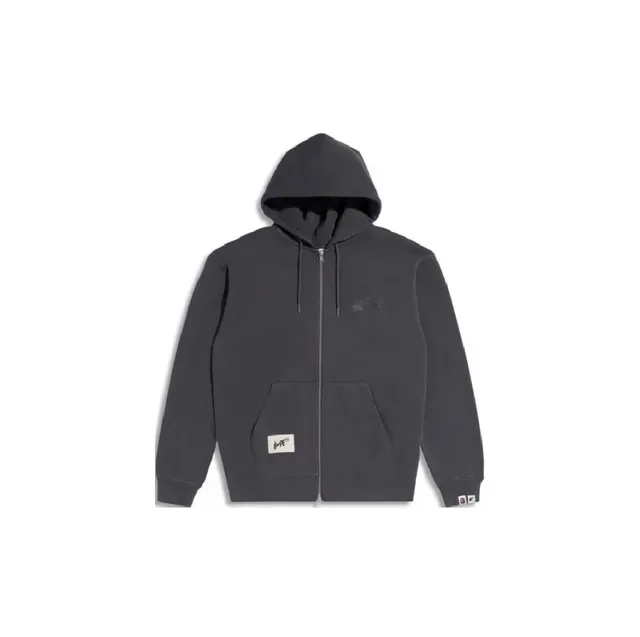 A Bathing Ape Sudadera con Capucha Beige con Cremallera Completa 2