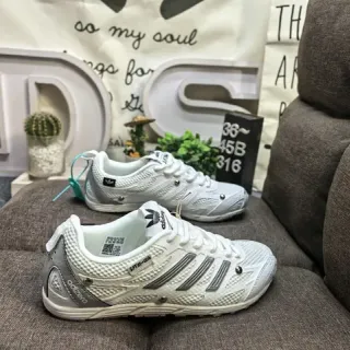 Adidas adizero SPRINT-ONE أبيض و رمادي Lifestyle Sneakers