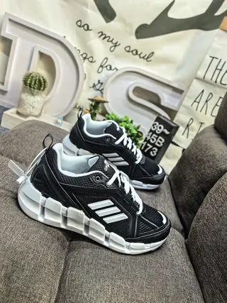 Adidas Black and White Lifestyle Sneakers 9