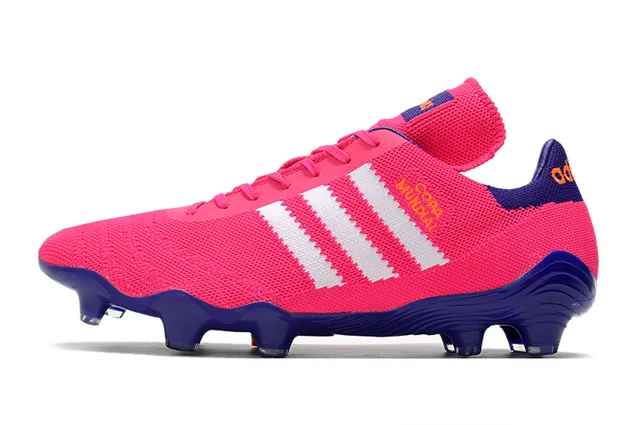 Adidas Copa Mundial بنفسجي وردي Firm-Ground أحذية كرة القدم 8