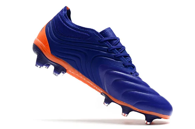 Adidas Copa Pure Blue Lime Orange Firm-Ground chaussures de football 9