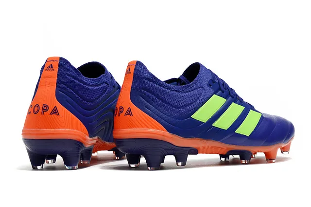 Adidas Copa Pure Blue Lime Orange Firm-Ground chaussures de football 12