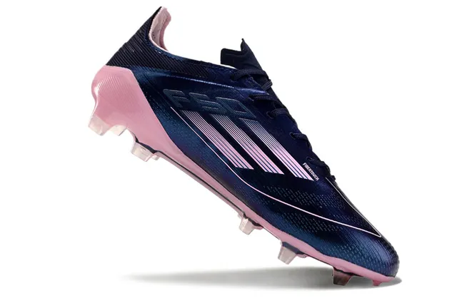 Adidas F50 Navy Pink লো-কাট লেস-আপ Sprintweb কেজ ওভারলে ফার্ম-গ্রাউন্ড ফুটবলের জুতো 2