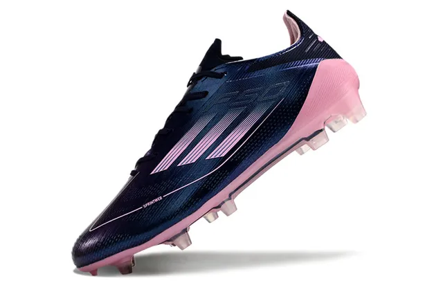 Adidas F50 Navy Pink লো-কাট লেস-আপ Sprintweb কেজ ওভারলে ফার্ম-গ্রাউন্ড ফুটবলের জুতো 3