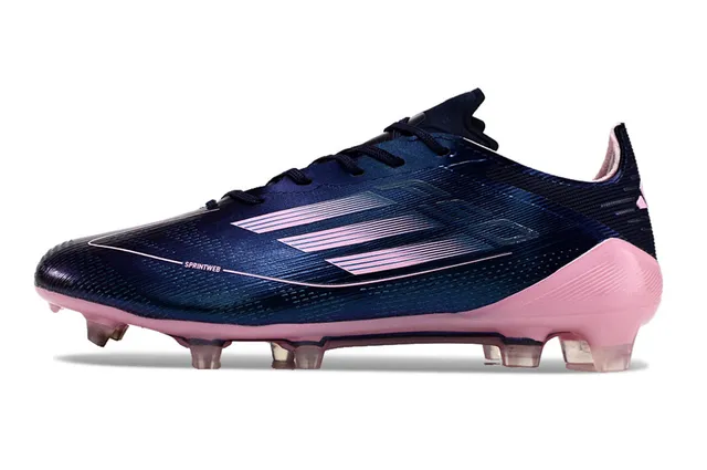 Adidas F50 Navy Pink লো-কাট লেস-আপ Sprintweb কেজ ওভারলে ফার্ম-গ্রাউন্ড ফুটবলের জুতো 7