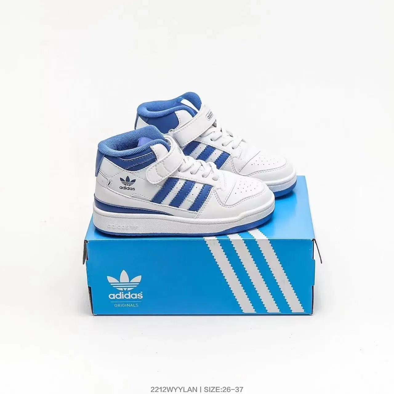 Adidas Forum Mid Kids Beige Olive Red حذاء رياضي نمط حياة 8