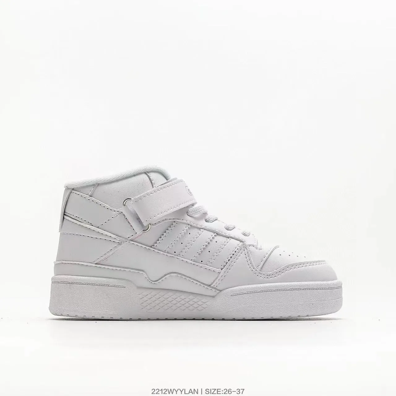 Adidas Forum Mid Kids Beige Olive Red حذاء رياضي نمط حياة 16