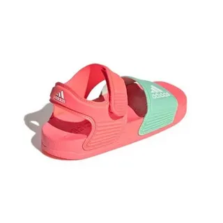 Adidas Sandália Casual Rosa Verde com duas tirantes fechamento Velcro 7