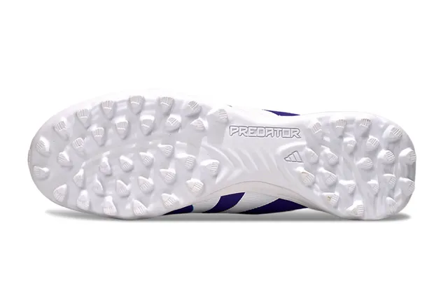 Adidas Predator Purple White Red Turf Sapatos de futebol 6