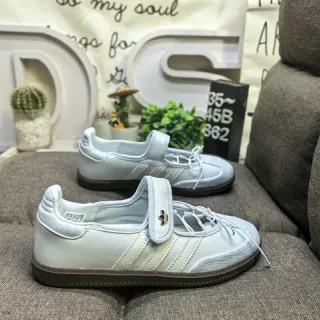 Adidas Samba حذاء رياضي أسلوب حياة لون رمادي فاتح