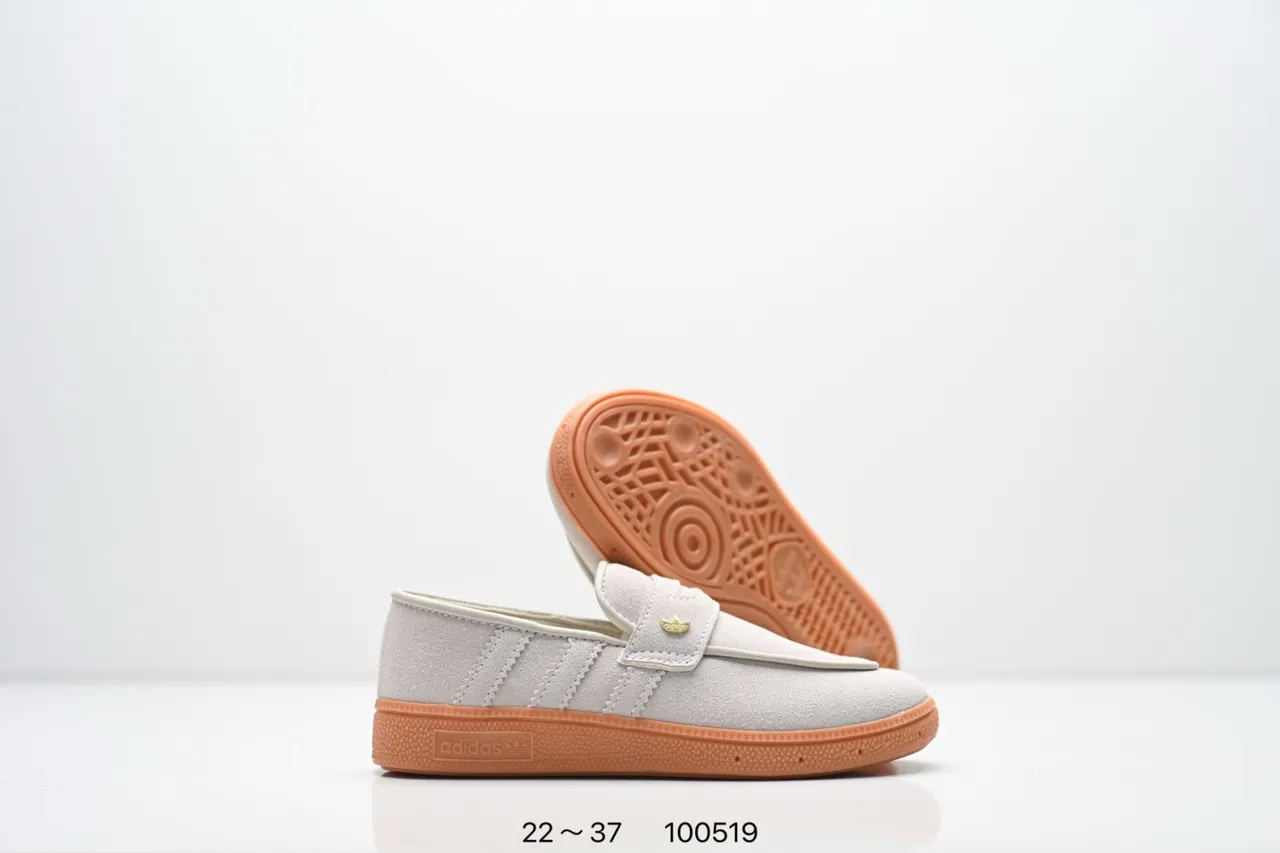 Adidas Samba Loafer beige marron slip-on sangle rembourrée loafer 8
