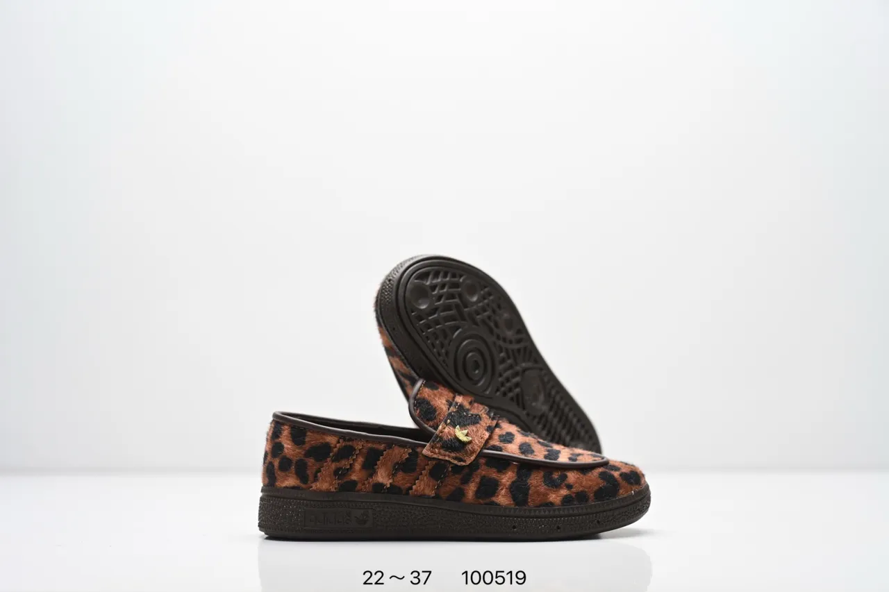 Adidas Samba Loafer beige marron slip-on sangle rembourrée loafer 9