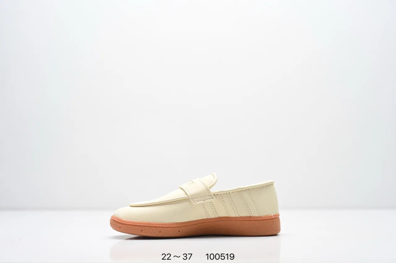 Adidas Samba Loafer beige marron slip-on sangle rembourrée loafer 15