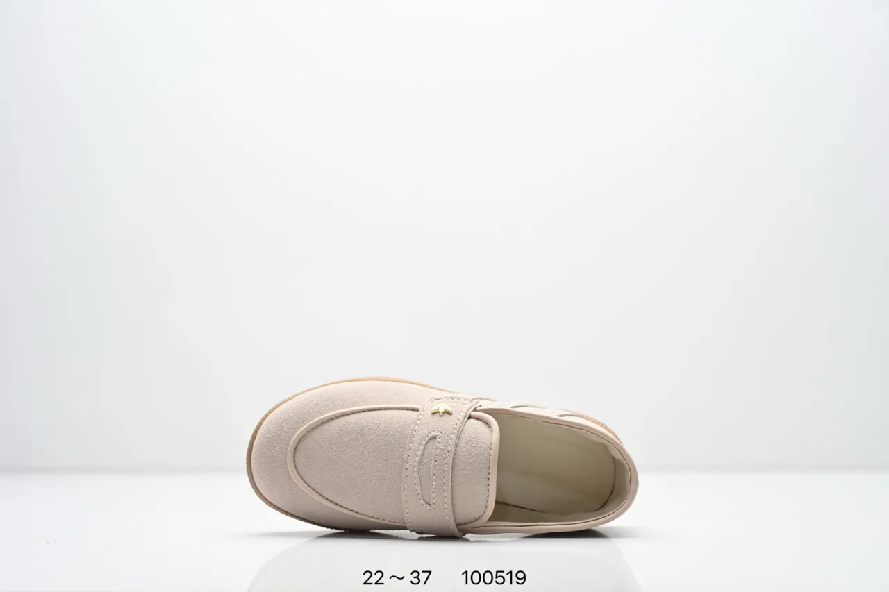 Adidas Samba Loafer beige marron slip-on sangle rembourrée loafer 24