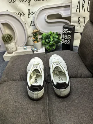 Adidas Samba OG Off-White e Preto Tênis Lifestyle 8