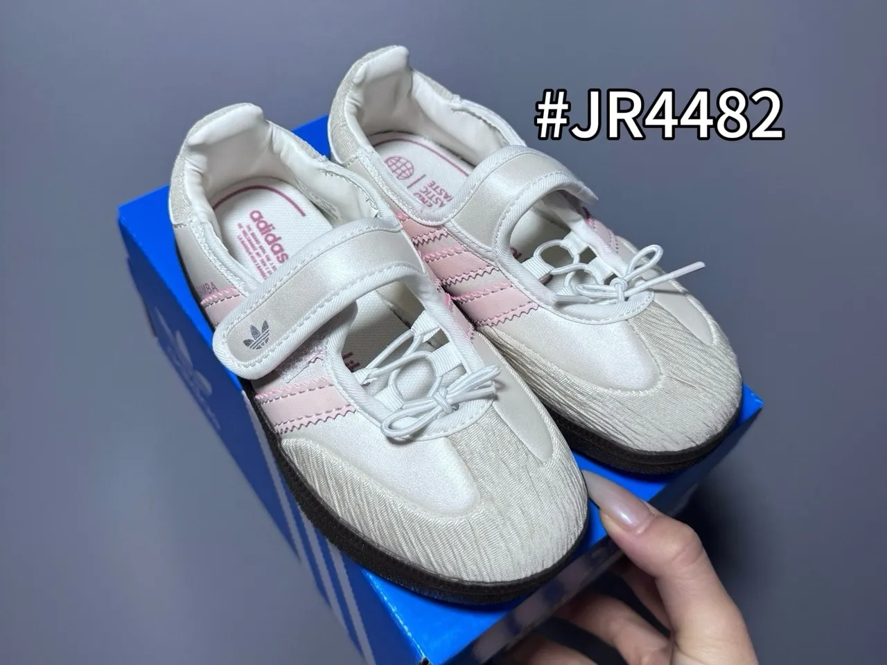 Adidas Samba Vermelho Branco Tira Fixa Solado de Goma Sapatos Mary Jane 16