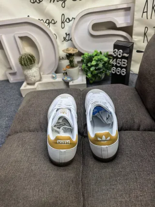 Adidas Samba White Black Gray Lifestyle Sneakers 8